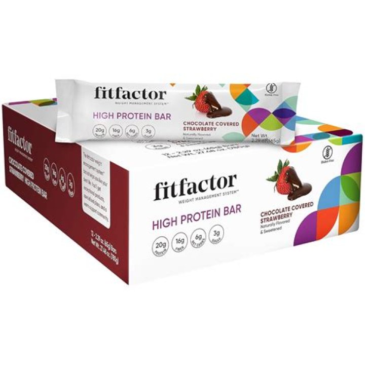 BEST SNACK &mdash; fitfactor High Protein Bar &ndash; 12-pack, $22.99, The Vitamin Shoppe