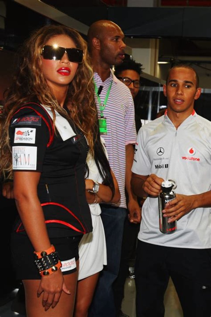 Beyonce At The Grand Prix