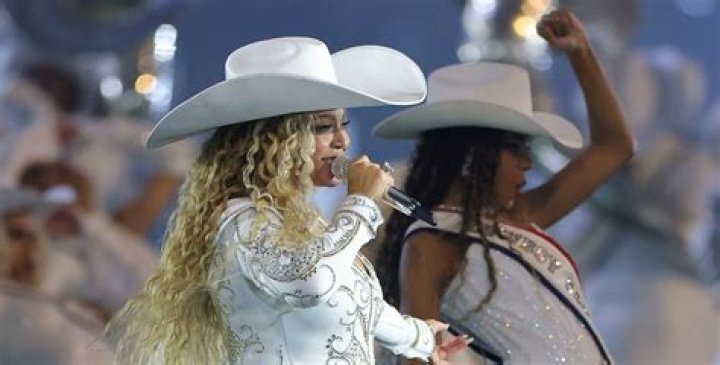 Beyonce at the Liar New York Fashion Week show in 2024