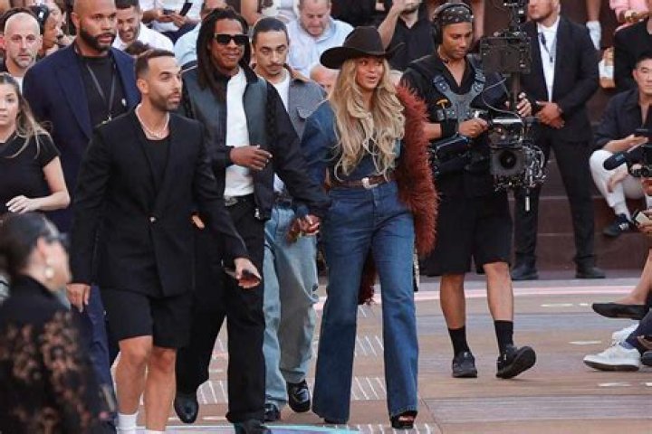 Beyonce During The &ldquo;On the Run&rdquo; tour