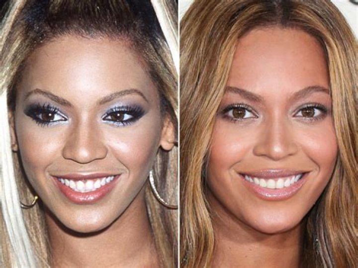 Beyonce then & now