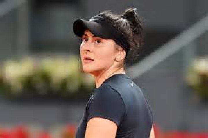 Bianca Andreescu at the Rogers Cup in Toronto