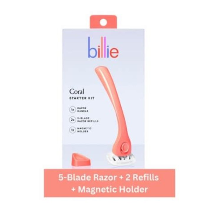 Billie Coral Razor, $9, MyBillie.com