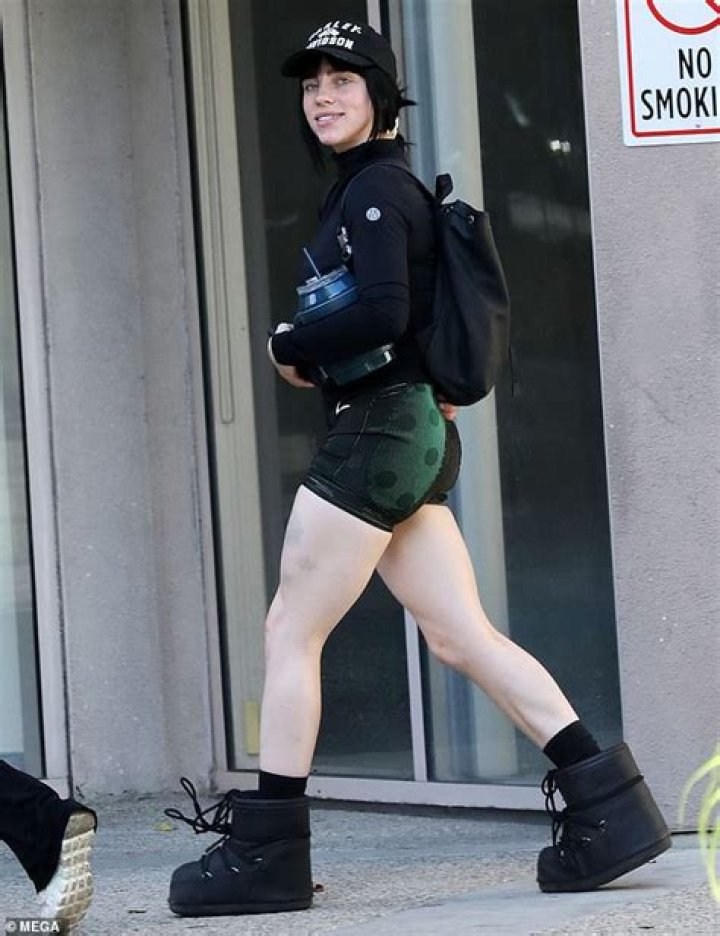 billie eilish gym shorts