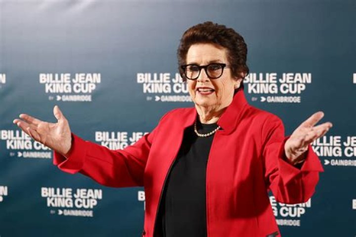 Billie Jean King At The 49th Annual New York City Gay Pride March