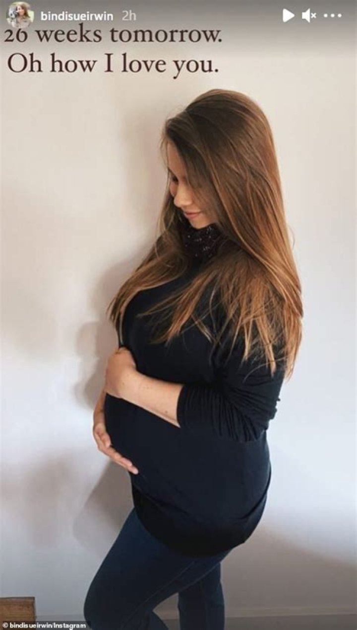 Bindi Irwin, 22, Reveals Baby Bump & Confirms Her ‘Baby Girl’ Is ‘Always Moving Around’ — See Pic