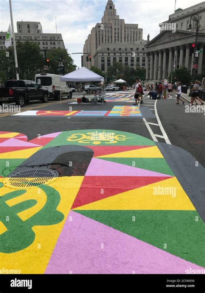 Black Lives Matter Murals Pop Up All Over NYC After Trump Calls Tributes ‘Symbols of HATE’