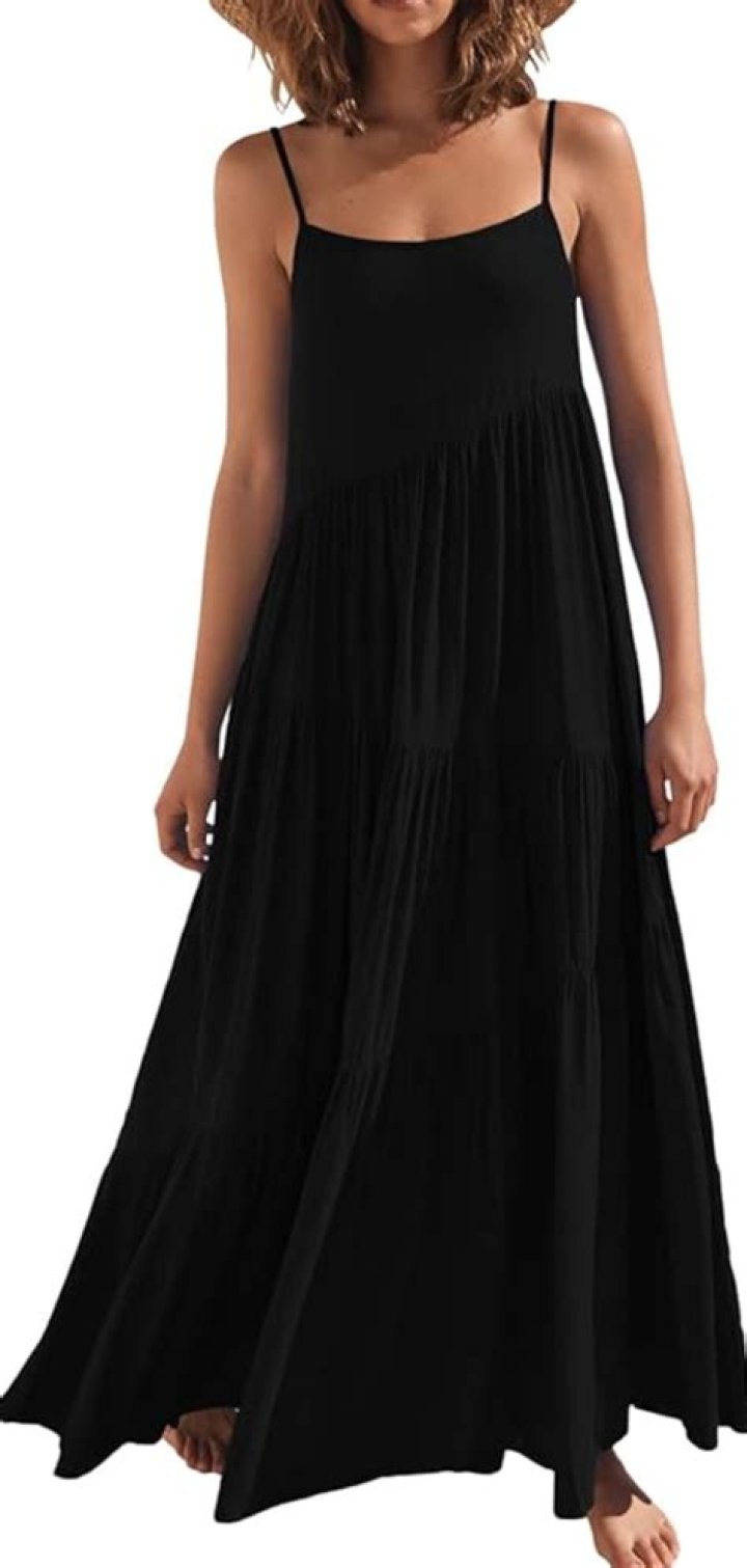 black spaghetti strap dress reviews