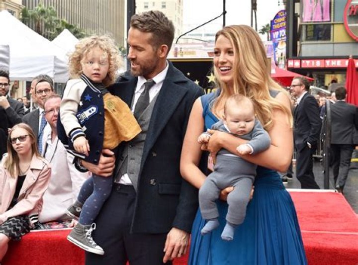 Blake, Ryan & Their Kids At Ryan&rsquo;s Hollywood Walk of Fame Induction