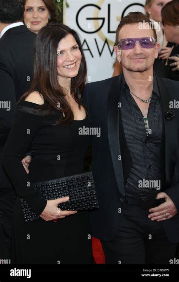 Bono and wife Ali Hewson Stella McCartney show, Autumn Winter 2013, Paris Fashion Week, France - 04 Mar 2013