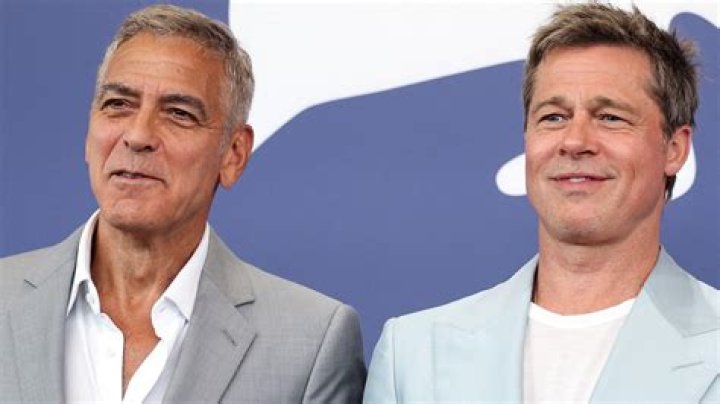Brad Pitt & George Clooney In NYC