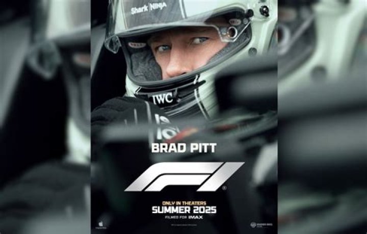 Brad Pitt at Silverstone