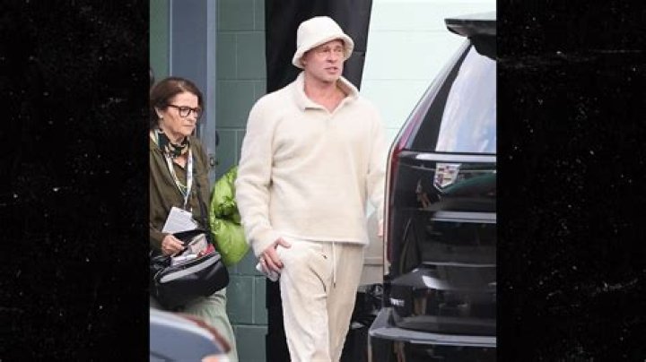 Brad Pitt In A Bucket Hat