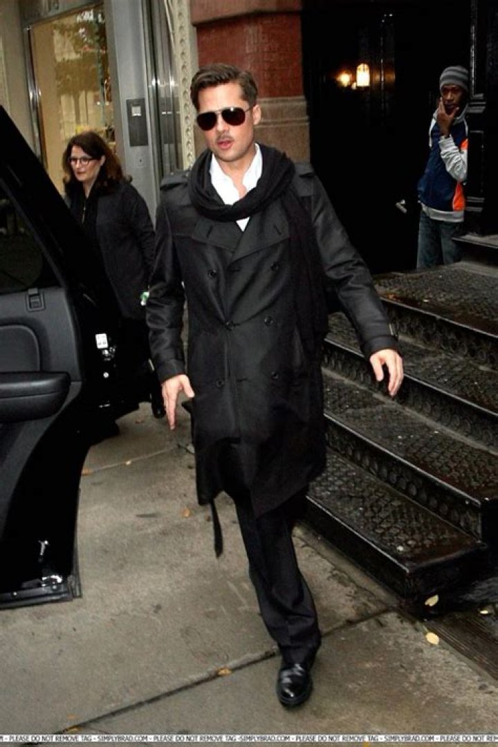 Brad Pitt In NYC