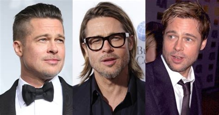 Brad Pitt Sporting Longer Hair