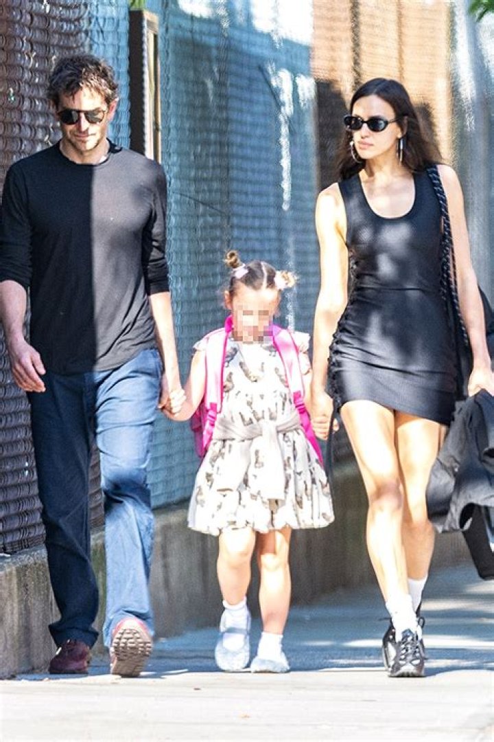 Bradley Cooper Braves The NYC Cold While Picking His Daughter, 3, Up From School — Pics