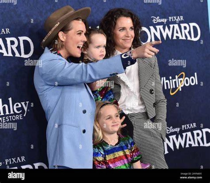 Brandi Carlile, Evangeline Ruth Carlile and Catherine Shepherd 'Onward' film premiere, Arrivals, El Capitan Theatre, Los Angeles, USA - 18 Feb 2020
