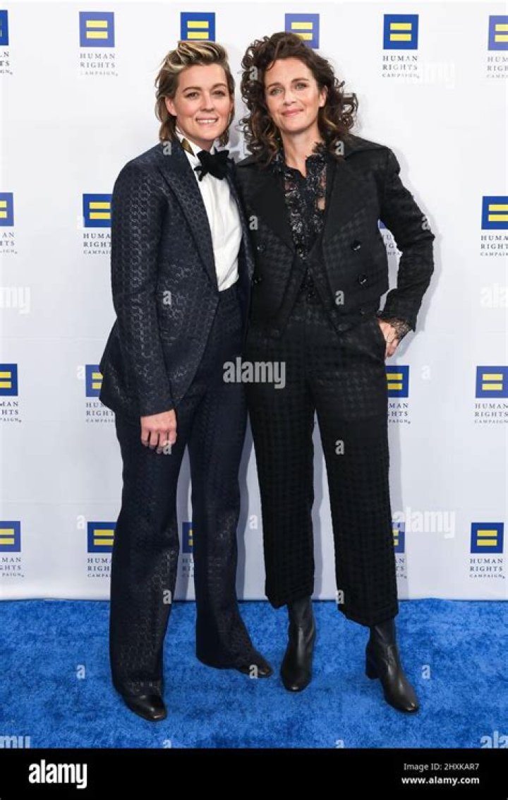Brandi Carlile (L) and Catherine Shepherd (R) attend the Human Rights Campaign 2022 Los Angeles Dinner at JW Marriott Los Angeles L.A. LIVE in Los Angeles, California, USA, 12 March 2022. Human Rights Campaign 2022 Los Angeles Dinner at JW Marriott Los Angeles L.A. LIVE, USA - 12 Mar 2022