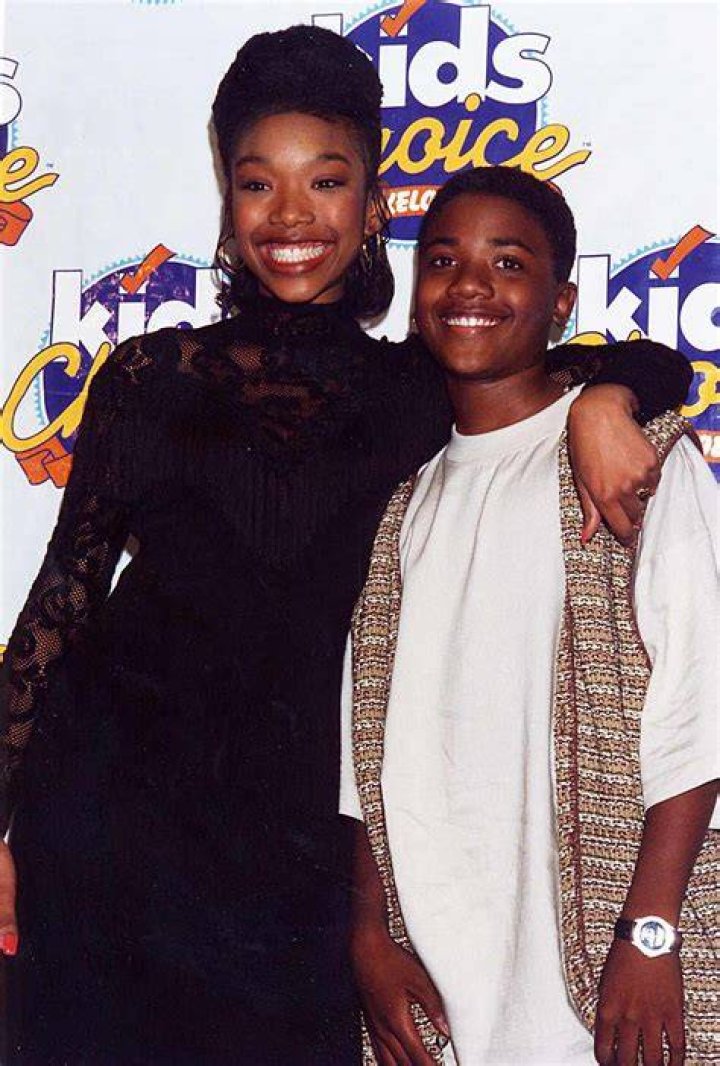 Brandy Norwood and her brother Ray J