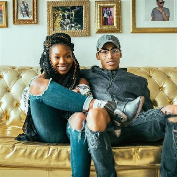 Brandy with boyfriend Sir The Baptist