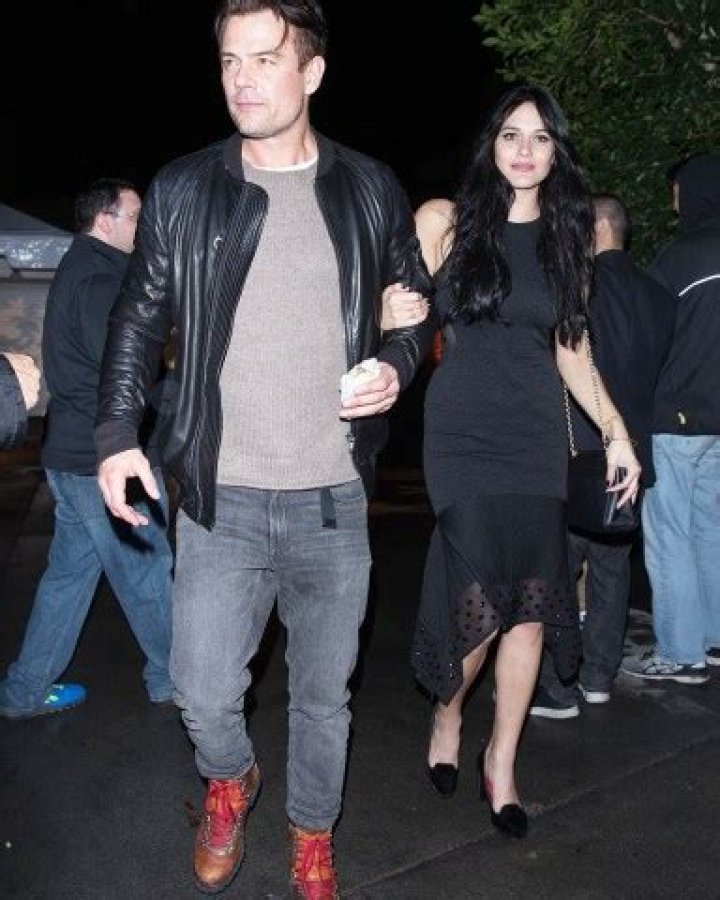 Brentwood, CA - Actor, Josh Duhamel dons an edgy look while leaving with a date for a party in Brentwood. Pictured: Josh Duhamel BACKGRID USA 7 DECEMBER 2019 BYLINE MUST READ: General GuanYu / BACKGRID USA: +1 310 798 9111 / UK: +44 208 344 2007 / *UK Clients - Pictures Containing Children Please Pixelate Face Prior To Publication*