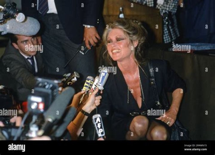 Brigitte Bardot In 1987