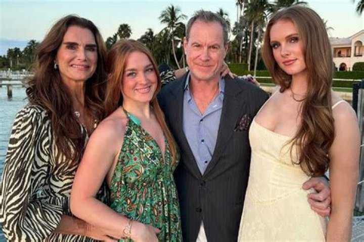 Brooke Shields and Her Family