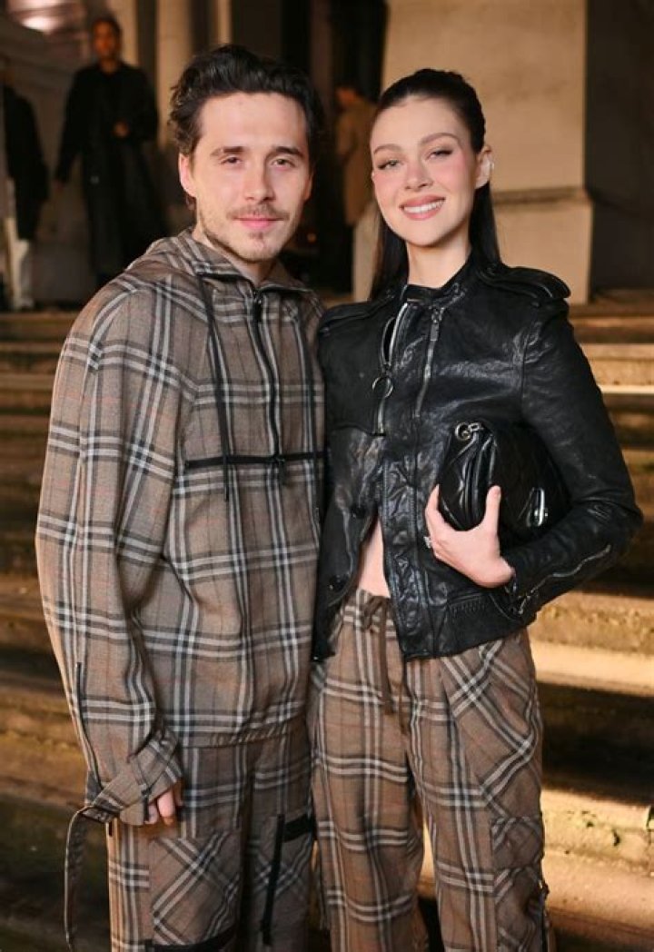 Brooklyn Beckham In Burberry