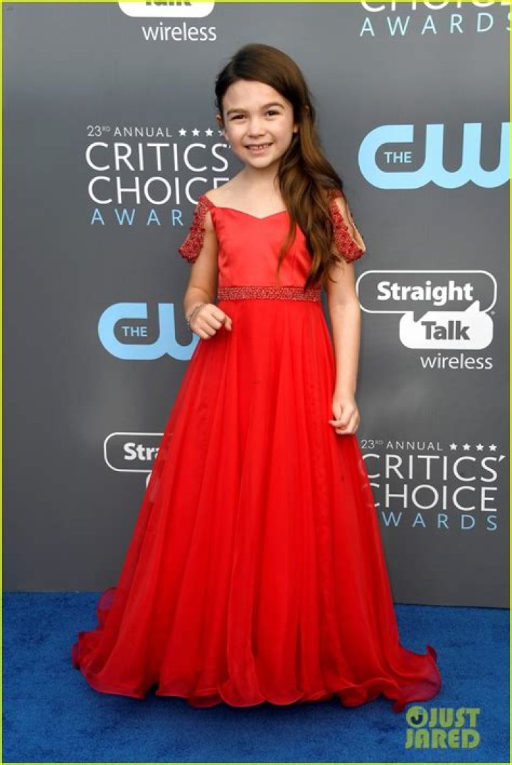 Brooklynn Prince Critics' Choice Awards, Press Room, Los Angeles, USA - 11 Jan 2018