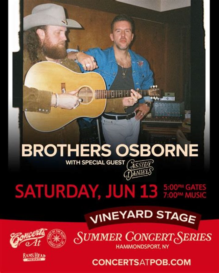 Brothers Osborne Performing At NFL Game