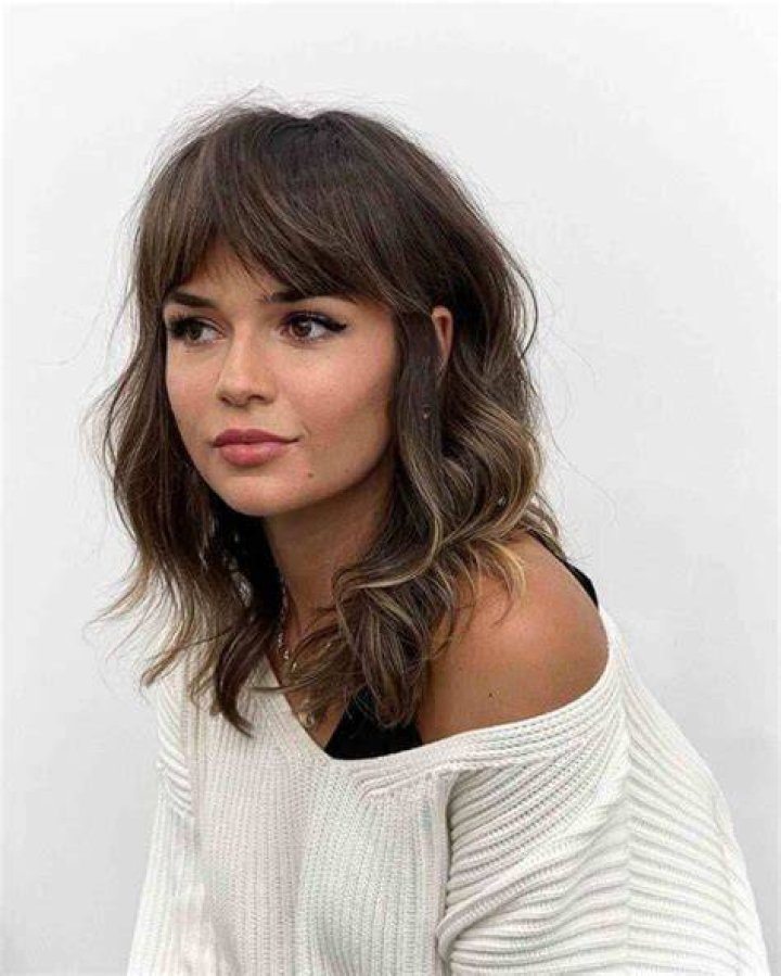 Brow Length Bangs