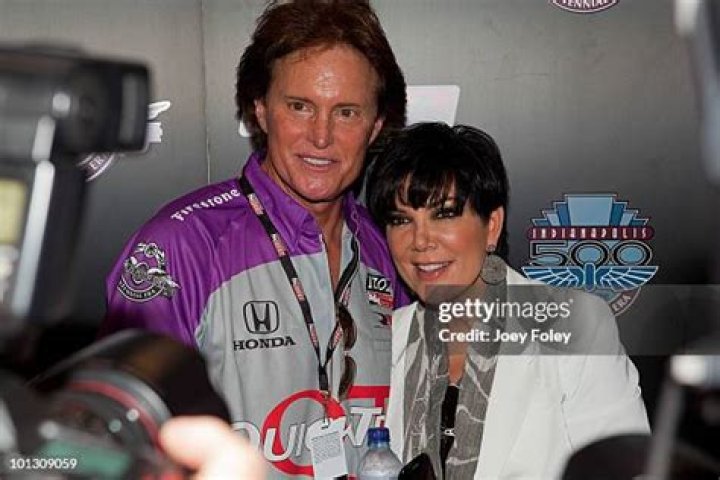 Bruce Jenner and his wife Kris Jenner Beverly Hills Tennis Open Press Conference April 17, 1991 - Beverly Hills, Ca Bruce Jenner. Beverly Hills Tennis Open press conference. Photo by: A. Berliner&reg;Berliner Studio/BEImages