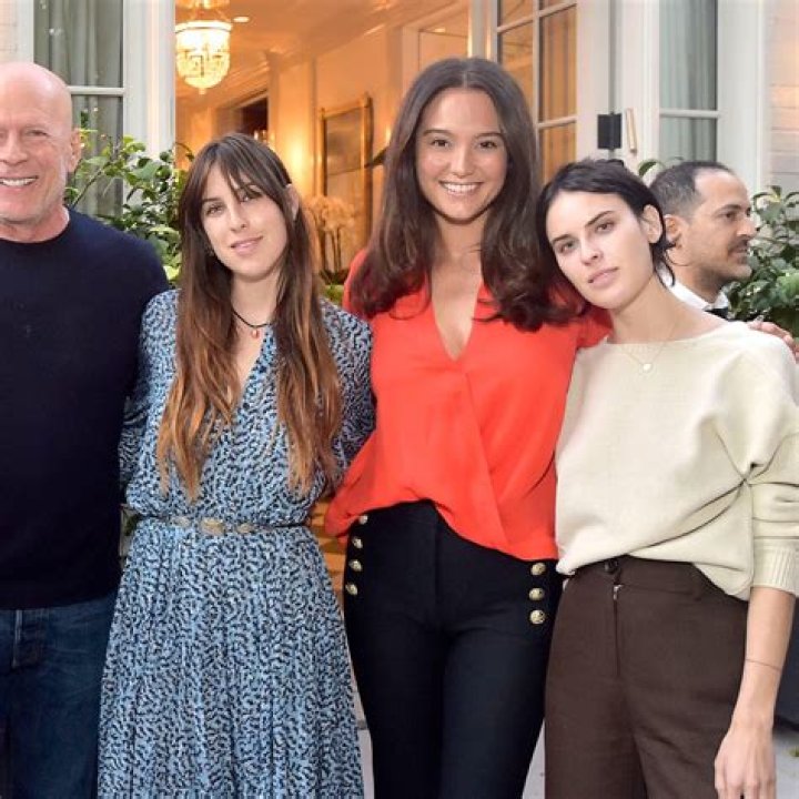 Bruce Willis and his daughters Tallulah and Rumor Willis