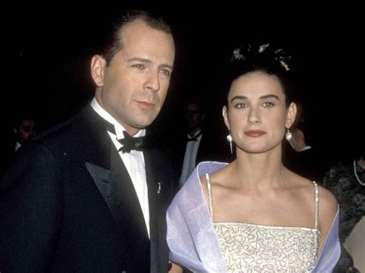 Bruce Willis Poses with Emma Willis at His Comedy Central Roast