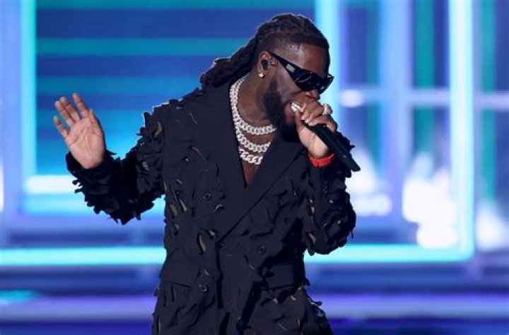 Burna Boy Performing