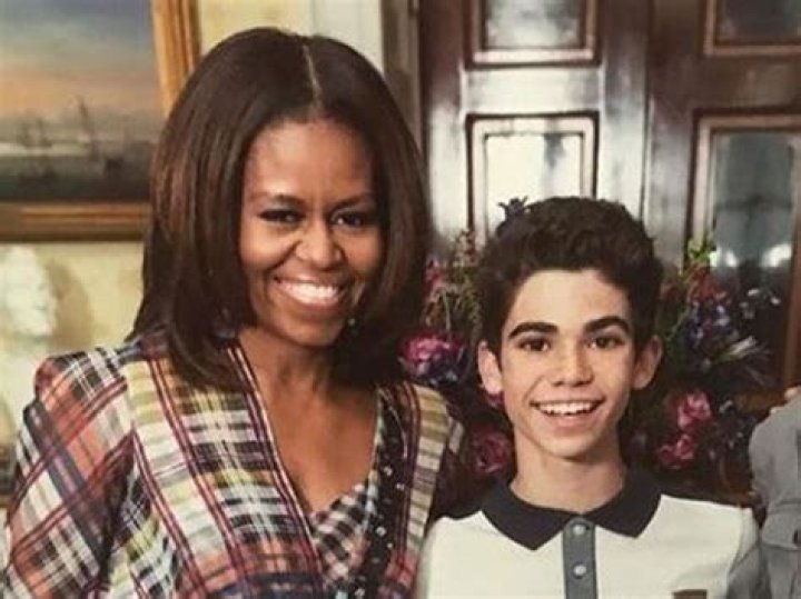 Cameron Boyce Meets Michelle Obama