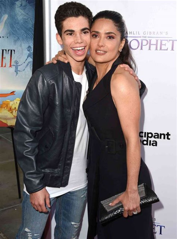 Cameron Boyce With Salma Hayek