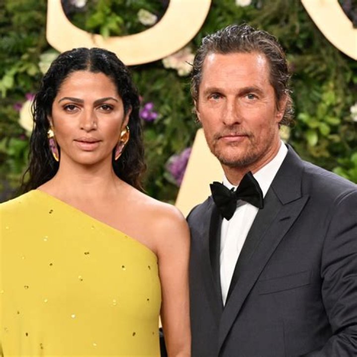 Camila Alves, Matthew McConaughey and their son Levi