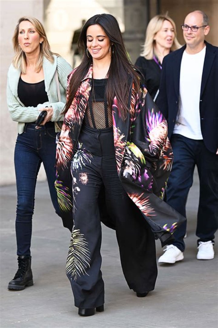 Camila Cabello’s Mesh Corset Top & Suit In London – Photos – Hollywood Life