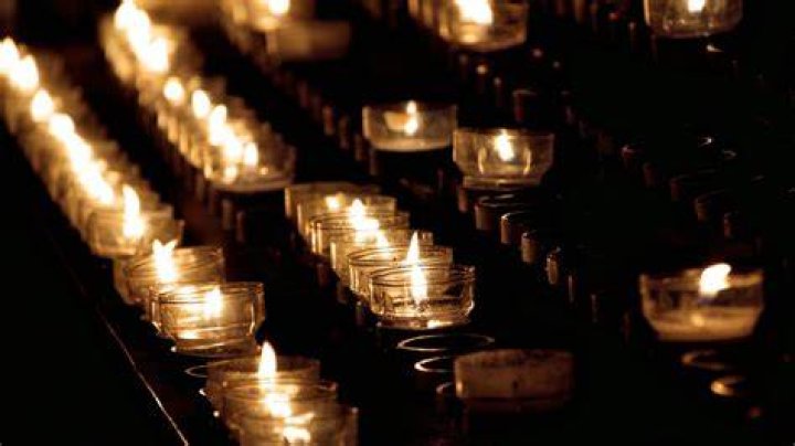 Candles at a vigil