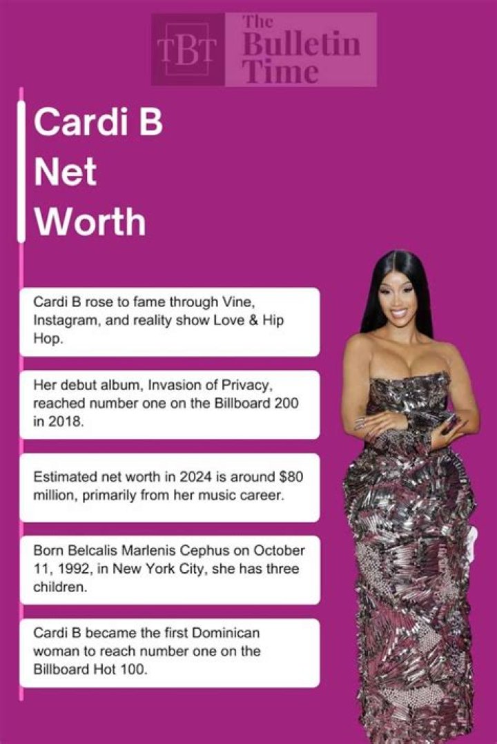 Cardi B - Best Rap Album and Offset 61st Annual Grammy Awards, Show, Los Angeles, USA - 10 Feb 2019