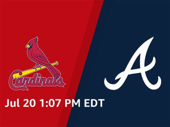 Cardinals Braves Baseball, Atlanta, USA
