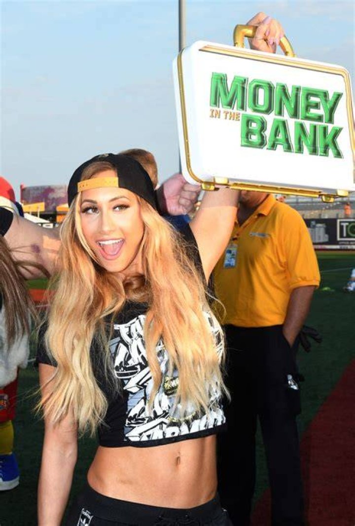 Carmella At MCU Park in August 2017