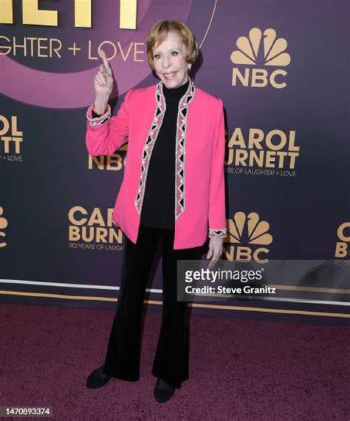 Carol Burnett Arrives At The Paley Honors