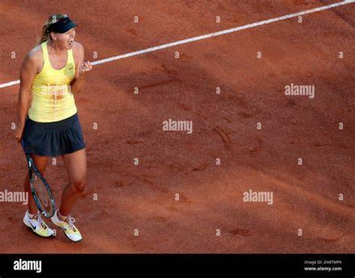 Caroline Wozniacki at the Italian Open tennis tournament