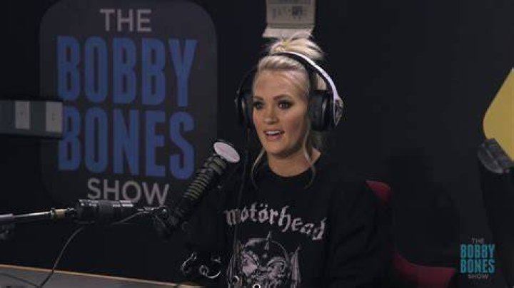 Carrie Underwood on Bobby Bones podcast