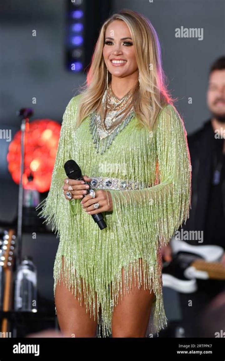 Carrie Underwood performs "Crazy Angels" at the American Music Awards, at the Microsoft Theater in Los Angeles 2022 American Music Awards - Show, Los Angeles, United States - 20 Nov 2022