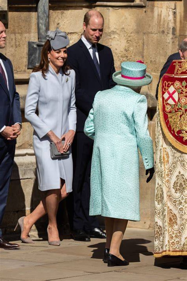 Catherine Duchess of Cambridge, Prince George, Prince William, Princess Charlotte 17 Apr 2022 The Royal Family attend the Easter Mattins Service, St. George's Chapel, Windsor Castle, UK - 17 Apr 2022