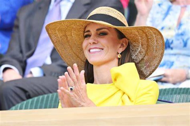 Catherine Duchess of Cambridge Wimbledon Tennis Championships, London, UK - 07 Jul 2016