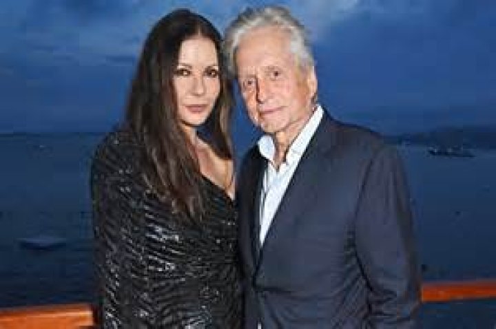 Catherine Zeta Jones and Michael Douglas